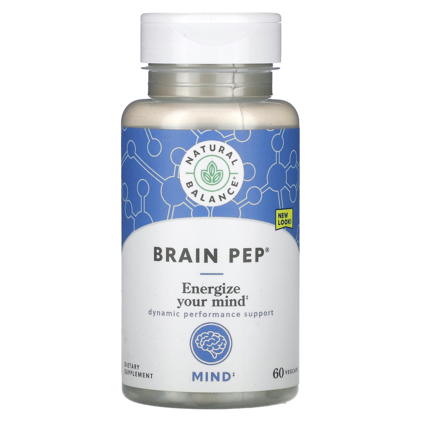 Natural Balance, Brain Pep, 60 VegCaps