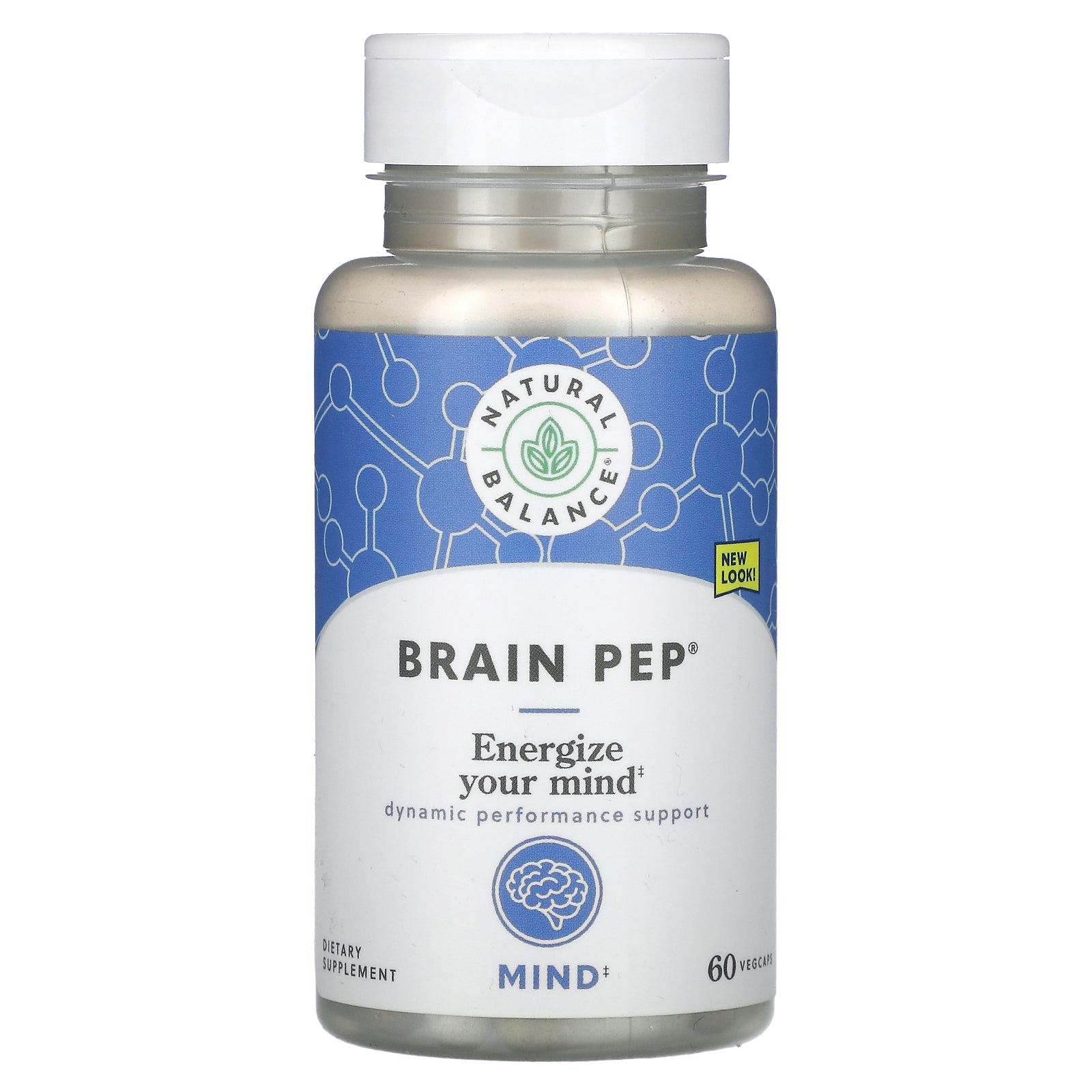 Natural Balance, Brain Pep, 60 VegCaps