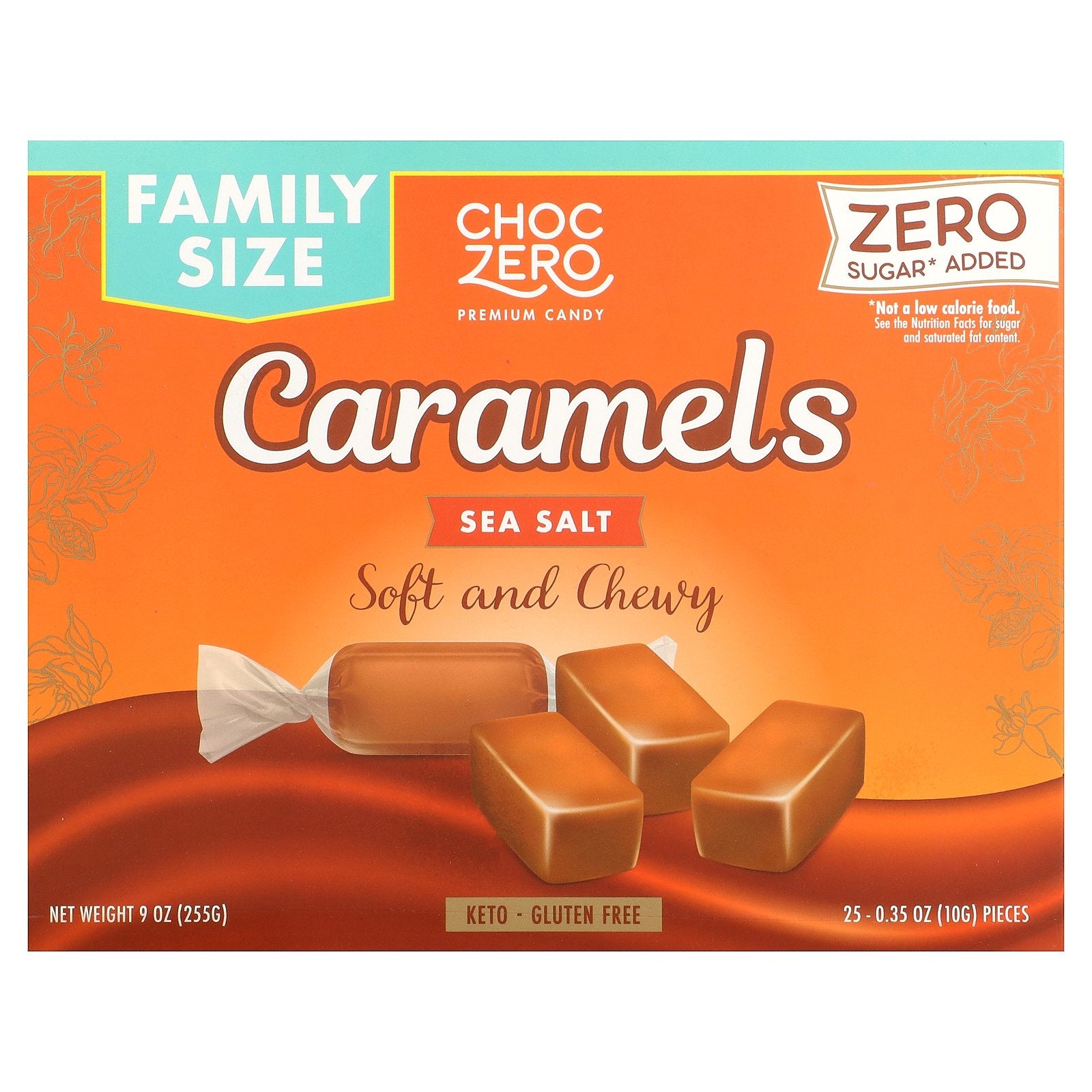 ChocZero, Caramels, Sea Salt, 9 oz (255 g)