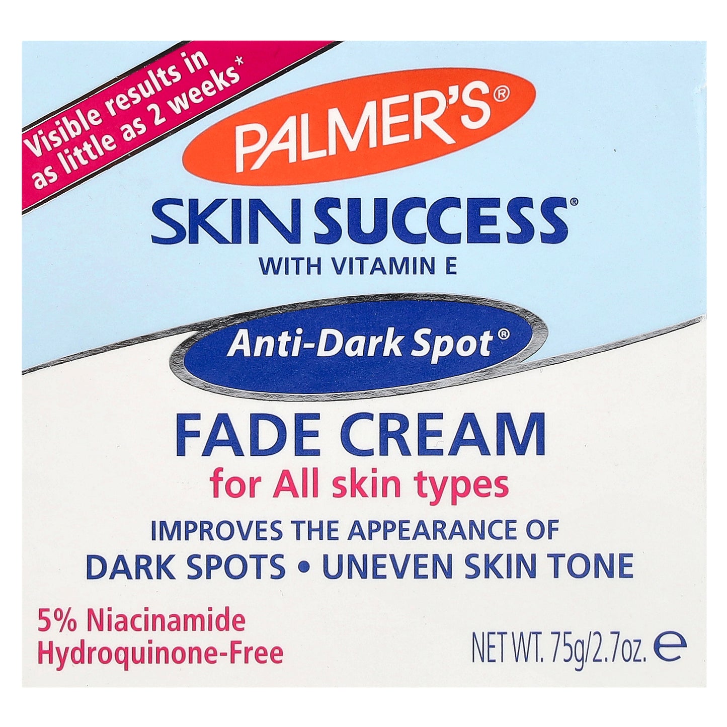 Palmer's, Skin Success® with Vitamin E, Anti-Dark Spot® Fade Cream, 2.7 oz (75 g)