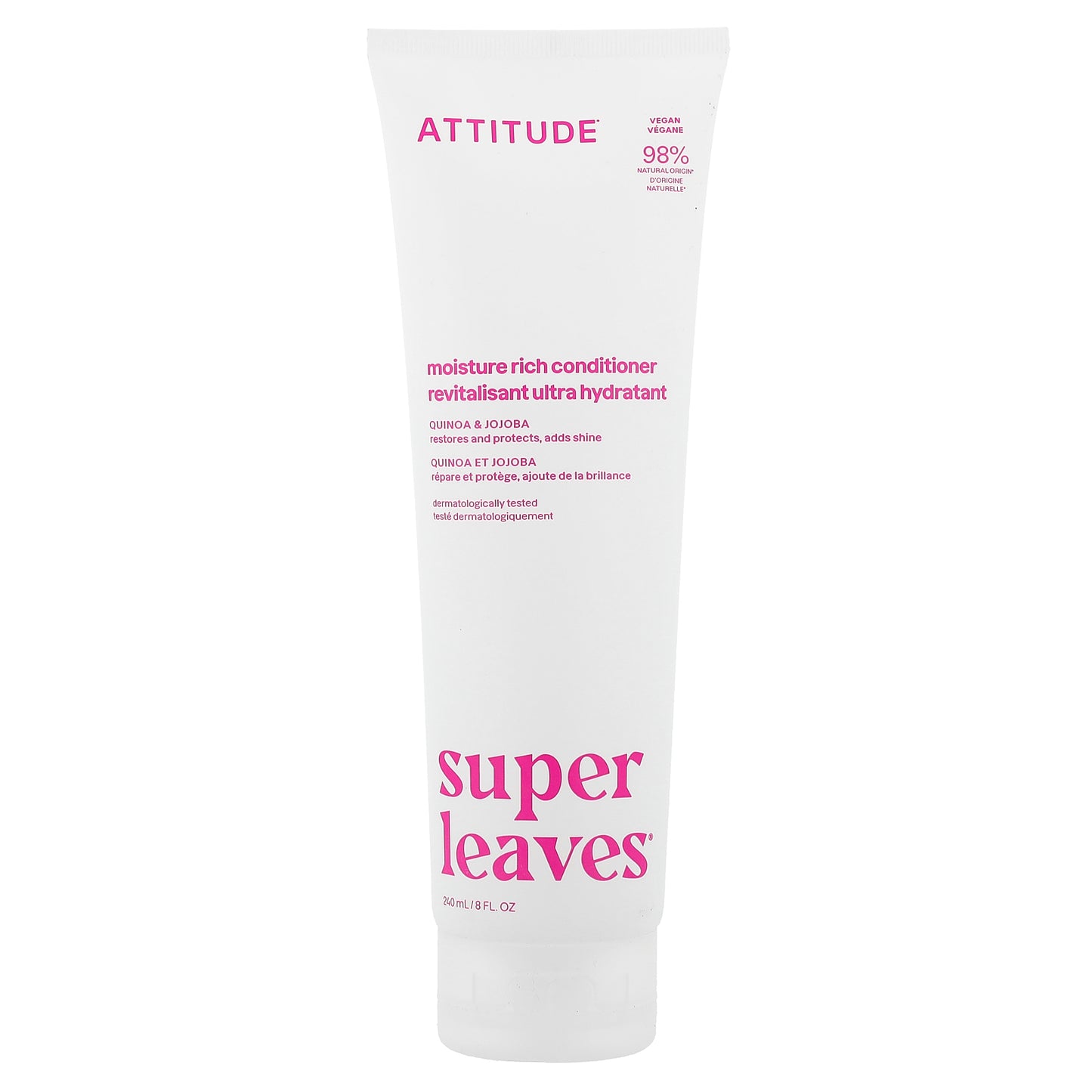 ATTITUDE, Super Leaves®, Moisture Rich Conditioner, 8 fl oz (240 ml)