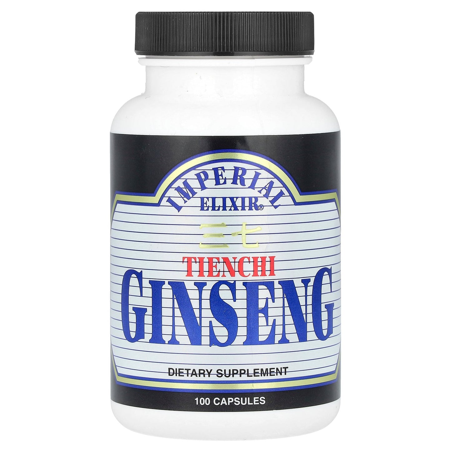 Imperial Elixir, Tienchi Ginseng, 100 Capsules (500 mg per Capsule)