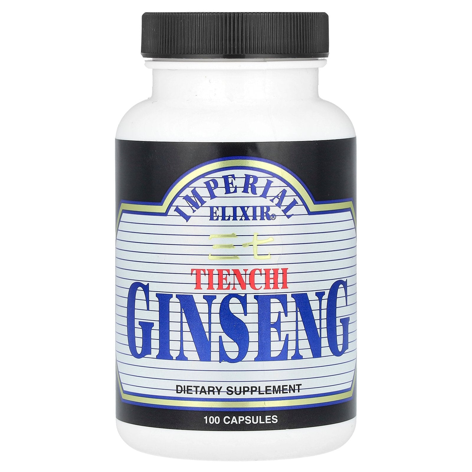 Imperial Elixir, Tienchi Ginseng, 100 Capsules (500 mg per Capsule)