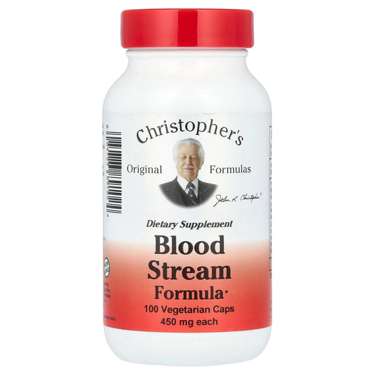 Christopher's Original Formulas, Blood Stream Formula, 100 Vegetarian Caps