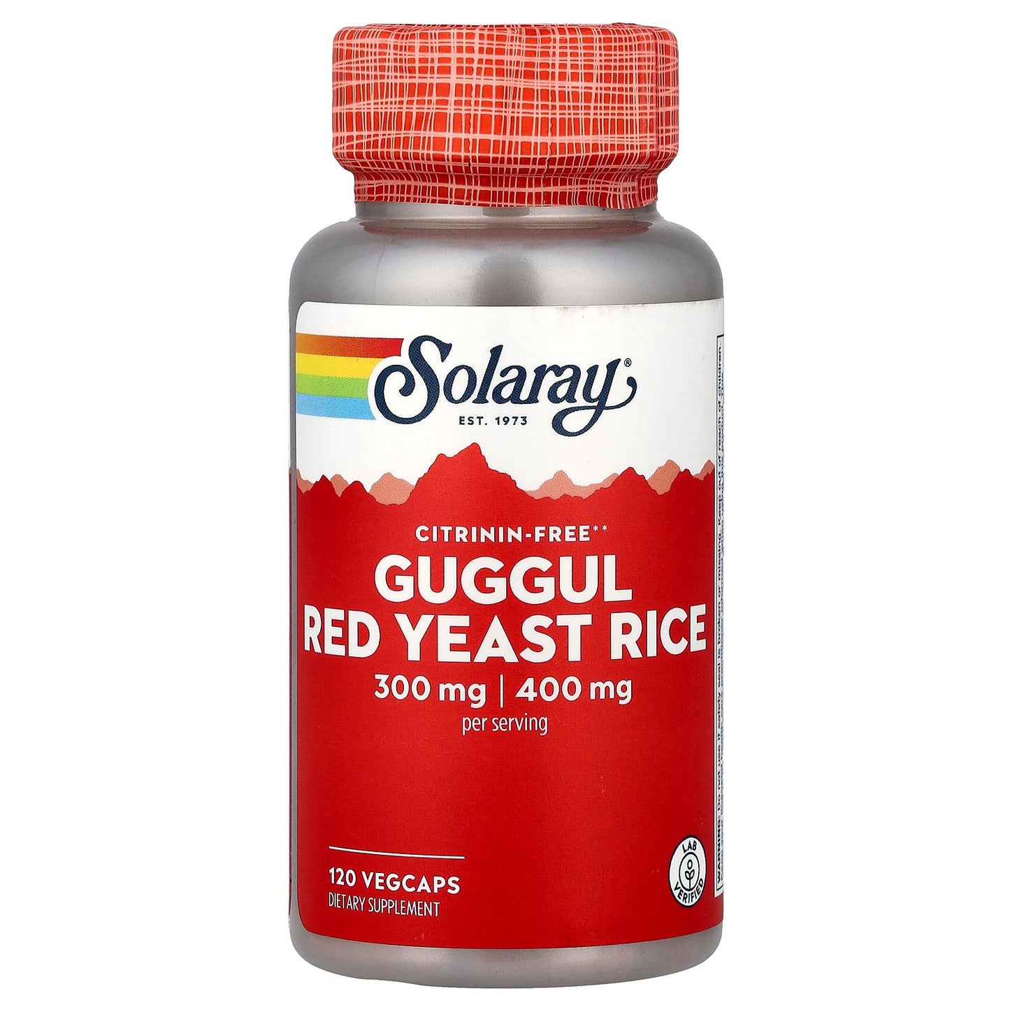 Solaray, Guggul, Red Yeast Rice, 120 VegCaps