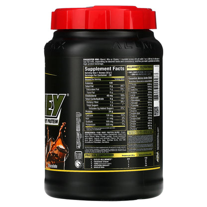 ALLMAX, GOLD ALLWHEY®, Premium Whey Protein, Chocolate, 2 lbs (907 g)