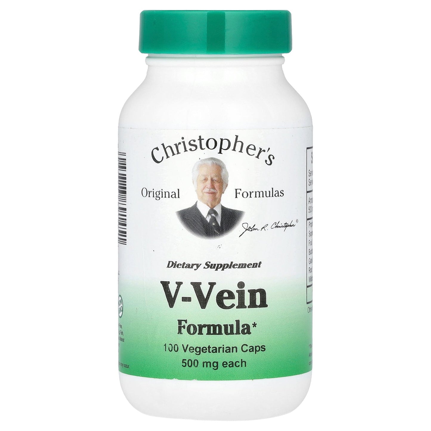 Christopher's Original Formulas, V-Vein Formula, 100 Vegetarian Caps
