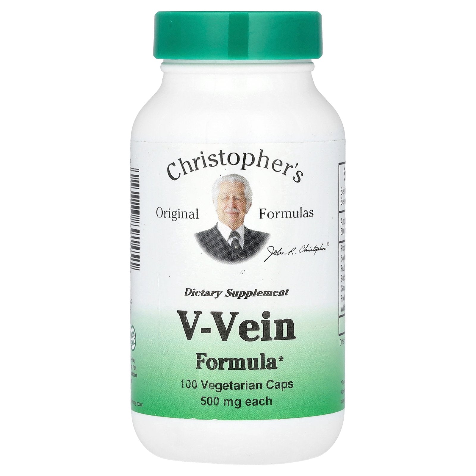 Christopher's Original Formulas, V-Vein Formula, 100 Vegetarian Caps
