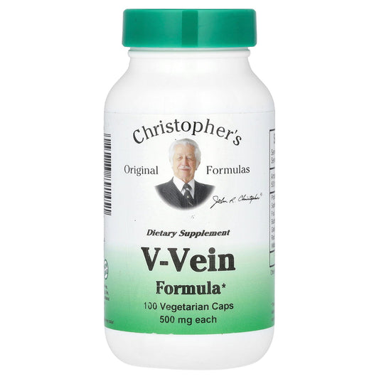 Christopher's Original Formulas, V-Vein Formula, 100 Vegetarian Caps