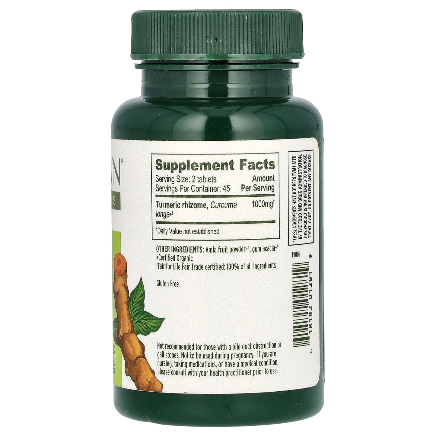 Banyan Botanicals, Turmeric, 90 Tablets (500 mg per Tablet)
