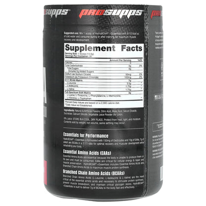 ProSupps, Hydro BCAA +Essentials, Watermelon, 14.6 oz (414 g)