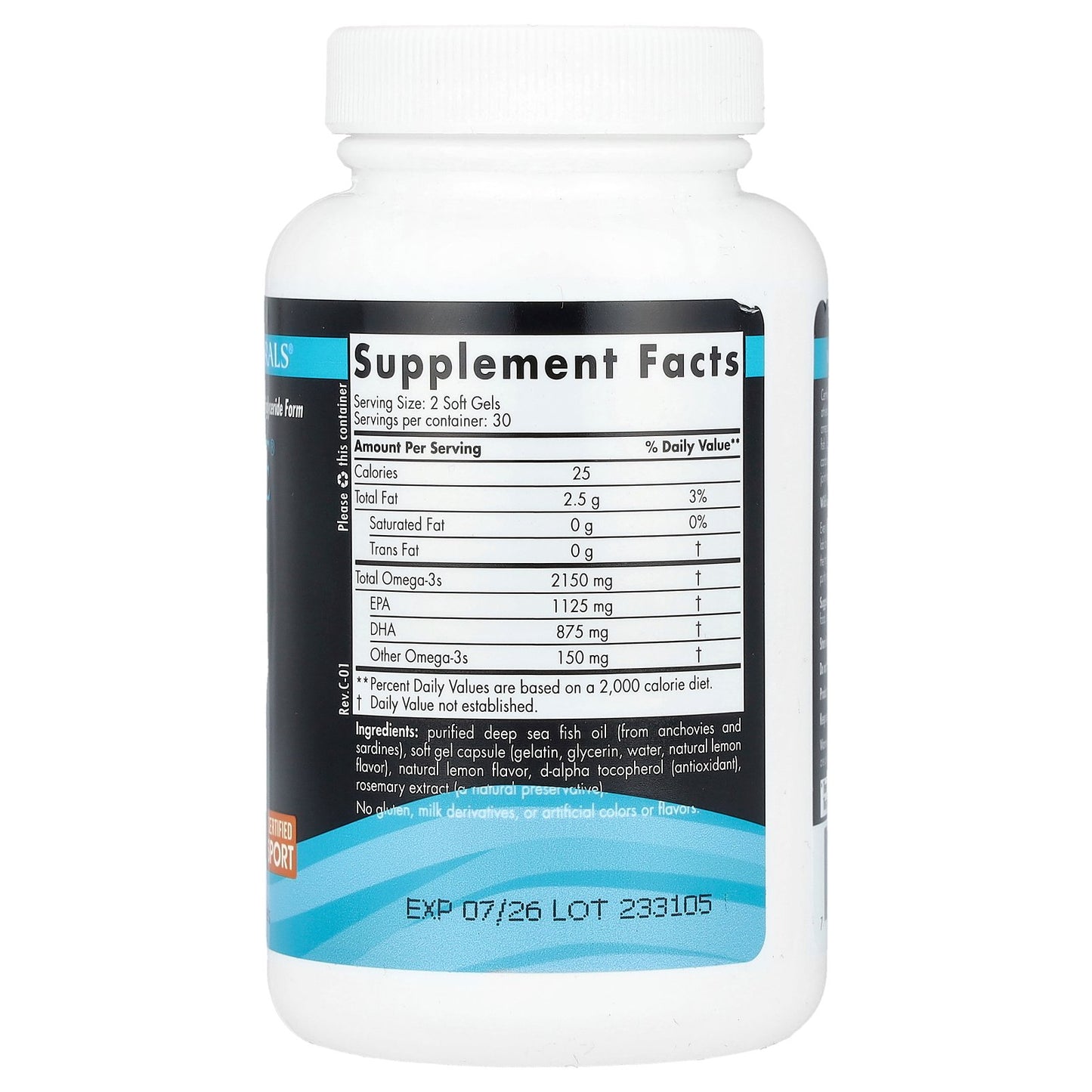 Nordic Naturals, Ultimate Omega Sport 2x, 60 Soft Gels (1,075 mg per Soft Gel)