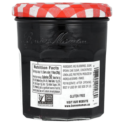 Bonne Maman, Wild Blueberry Preserves, 13 oz (370 g)