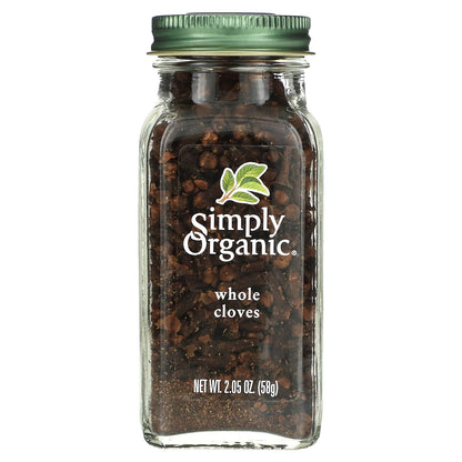 Simply Organic, Whole Cloves, 2.05 oz (58 g)