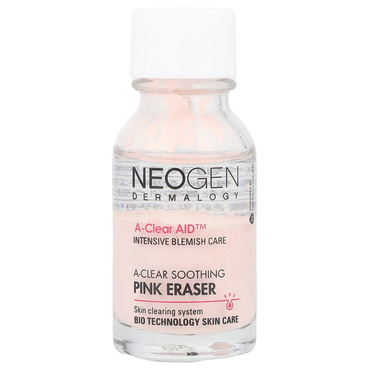 Neogen, A-Clear Soothing Pink Eraser, 0.50 fl oz (15 ml)