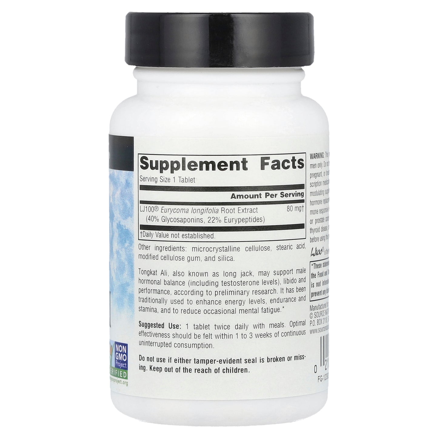 Source Naturals, Tongkat Ali, 80 mg, 30 Tablets