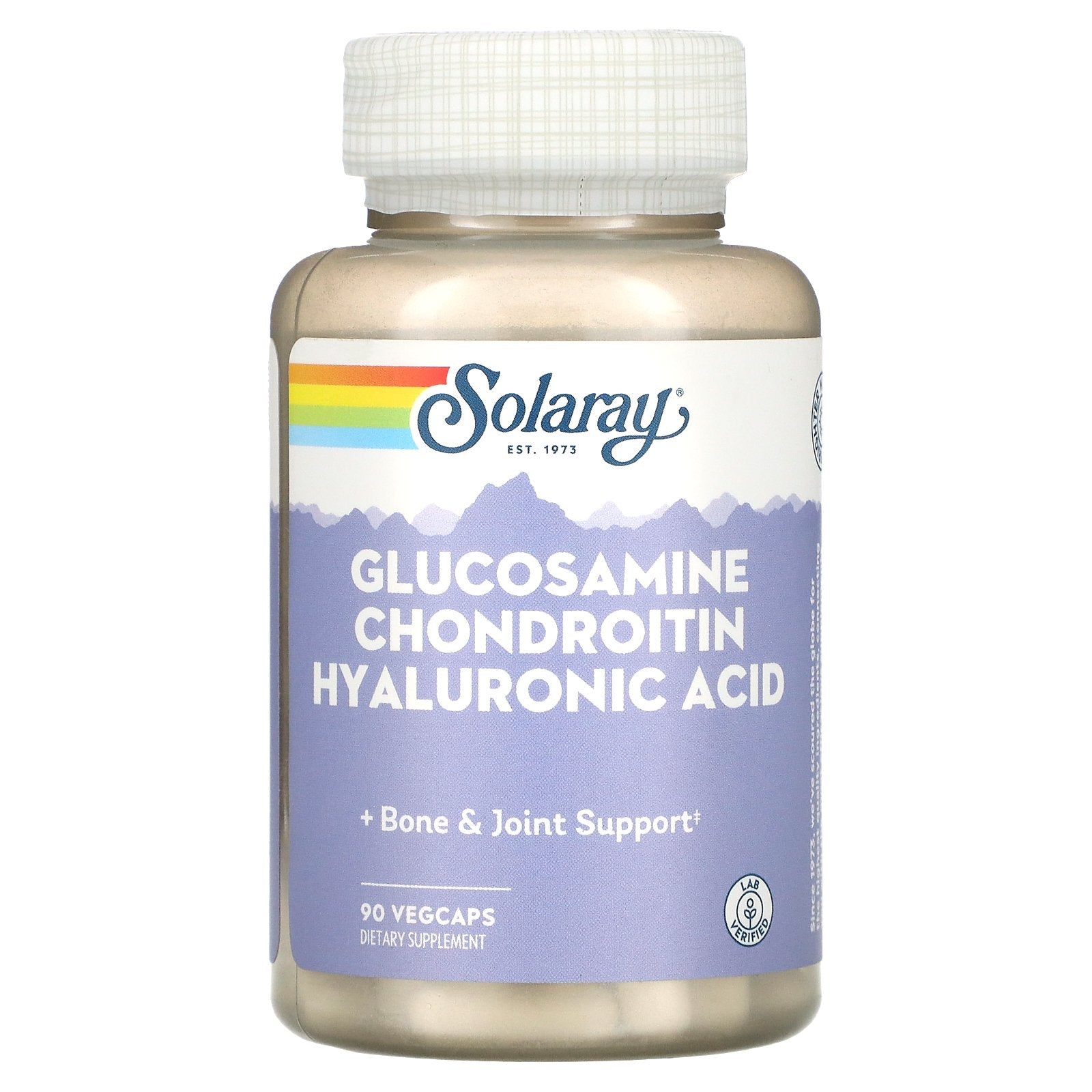 Solaray, Glucosamine Chondroitin Hyaluronic Acid, 90 VegCaps