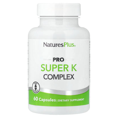 NaturesPlus, Pro Super K Complex, 60 Capsules