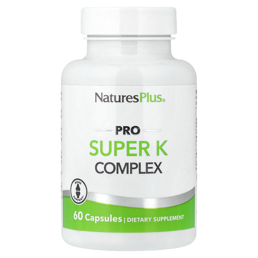 NaturesPlus, Pro Super K Complex, 60 Capsules