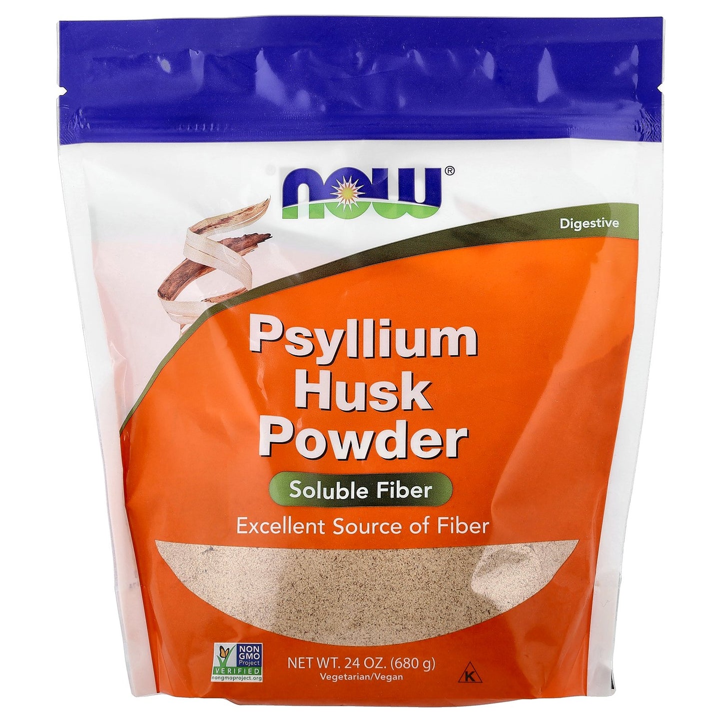 NOW Foods, Psyllium Husk Powder, 24 oz (680 g)