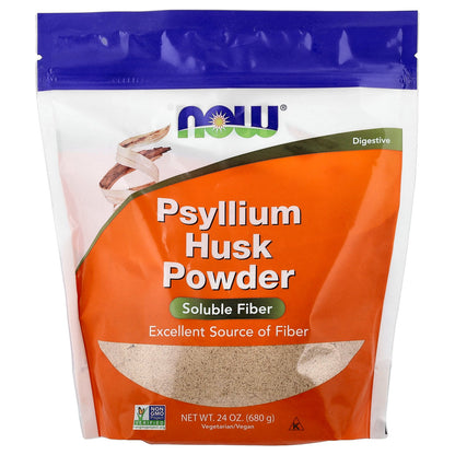 NOW Foods, Psyllium Husk Powder, 24 oz (680 g)