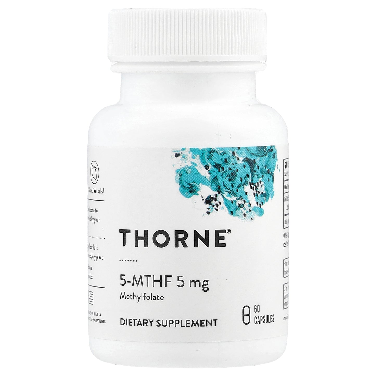 Thorne, 5-MTHF, 5 mg, 60 Capsules