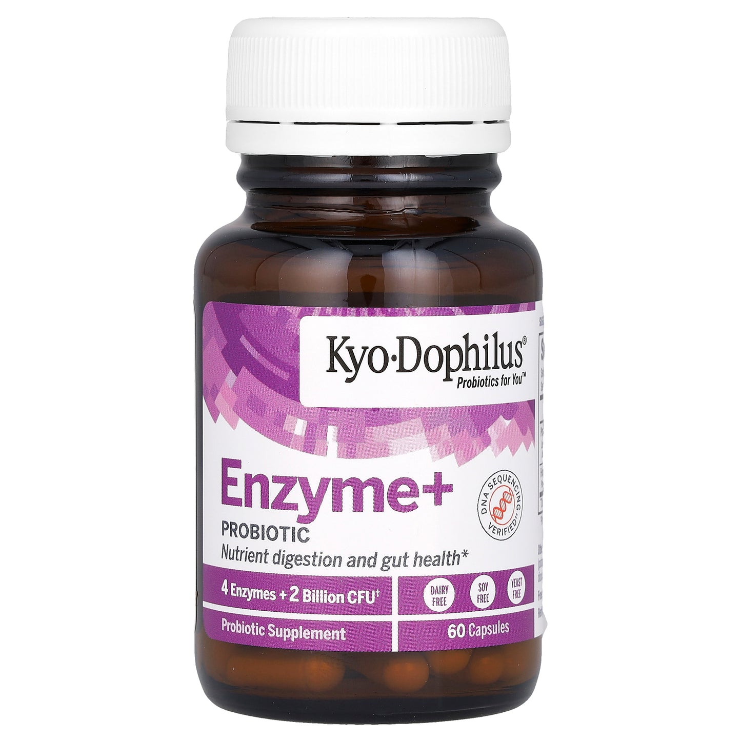 Kyolic, Kyo Dophilus, Enzyme + Probiotic, 60 Capsules