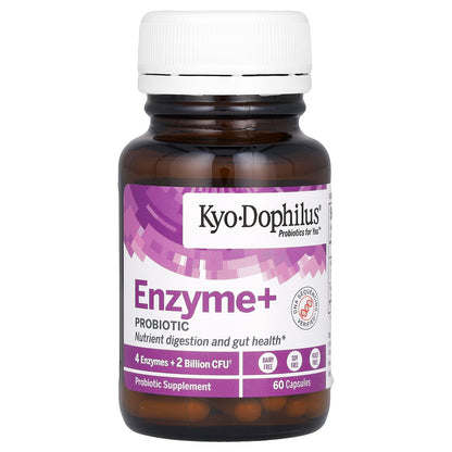 Kyolic, Kyo Dophilus, Enzyme + Probiotic, 60 Capsules