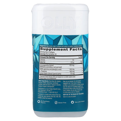 OLLY, Goodbye Stress®, 60 Softgels