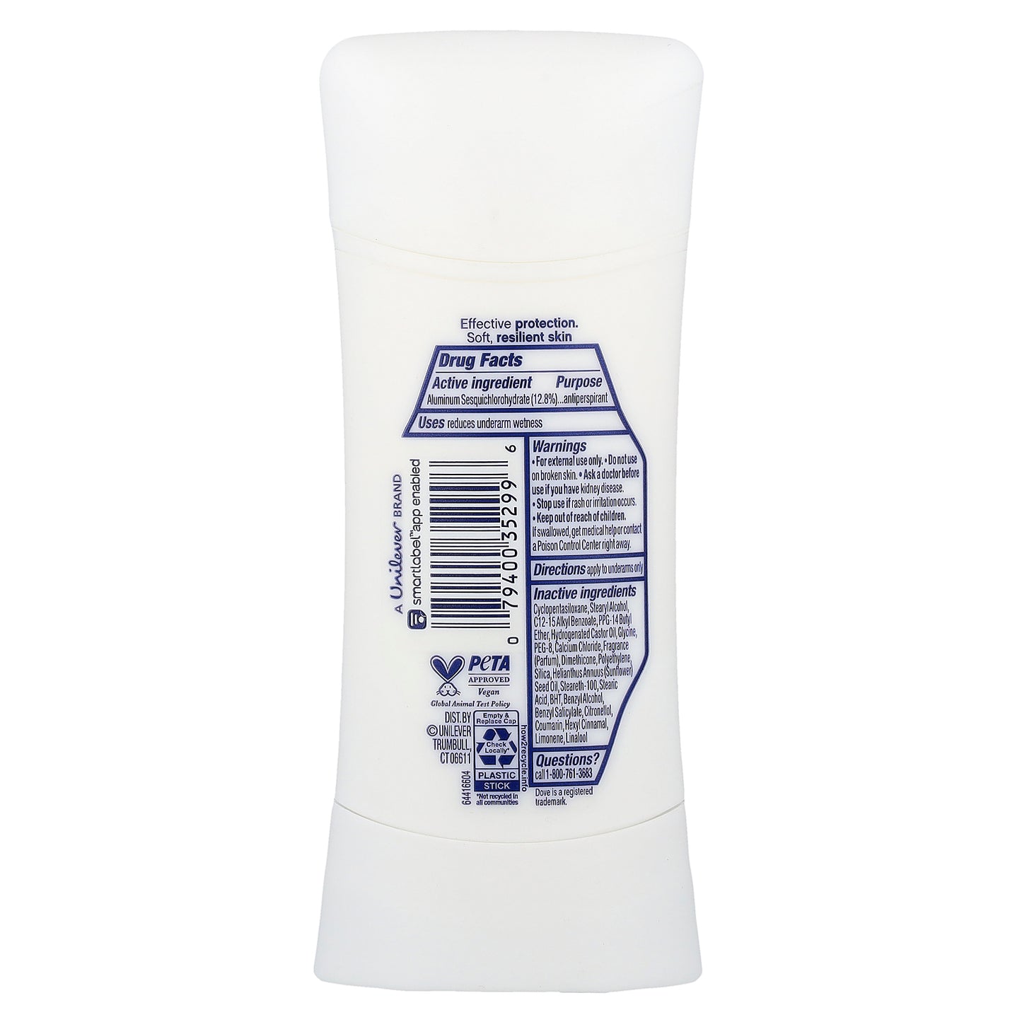 Dove, Advanced Care, Antiperspirant Deodorant, Revive, 2.6 oz (74 g)