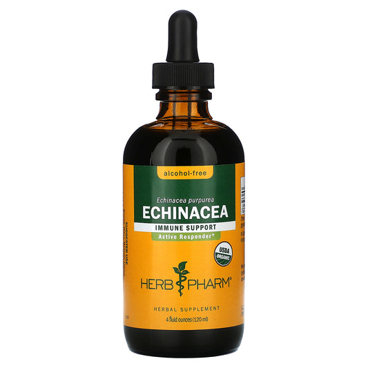 Herb Pharm, Echinacea, Alcohol-Free, 814 mg, 4 fl oz (120 ml)