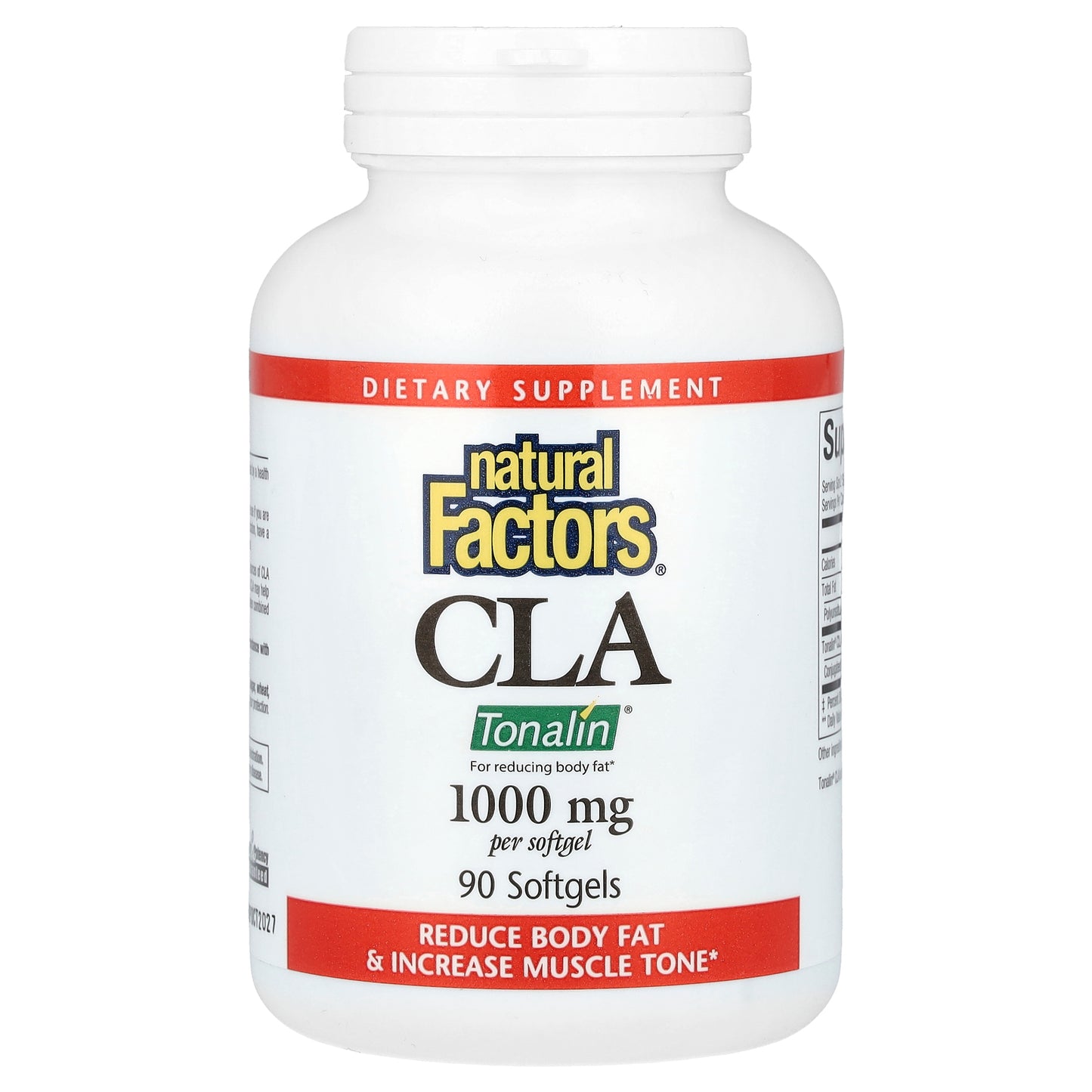 Natural Factors, CLA, 1,000 mg, 90 Softgels