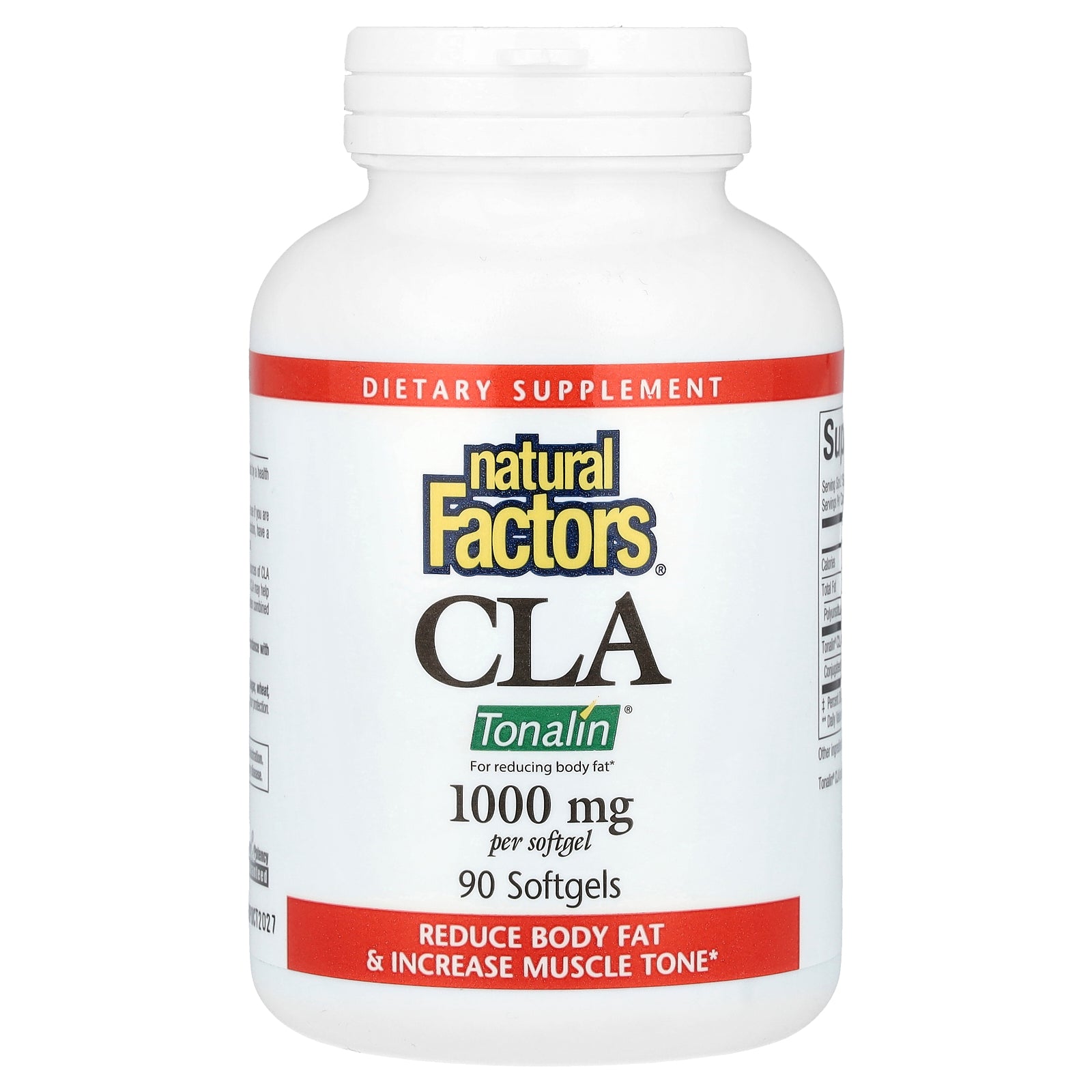 Natural Factors, CLA, 1,000 mg, 90 Softgels