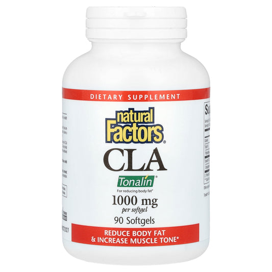 Natural Factors, CLA, 1,000 mg, 90 Softgels