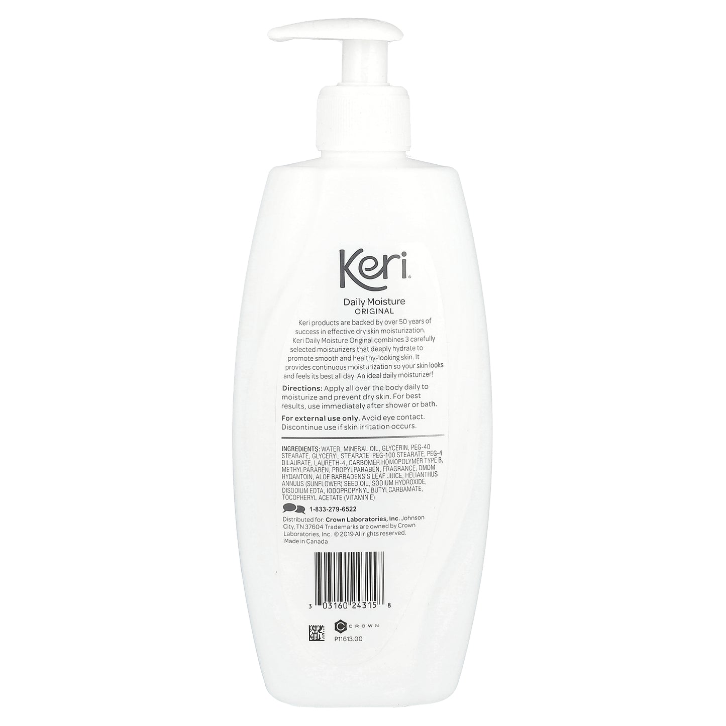 Keri, Daily Moisture, Original, 15 oz (425 g)