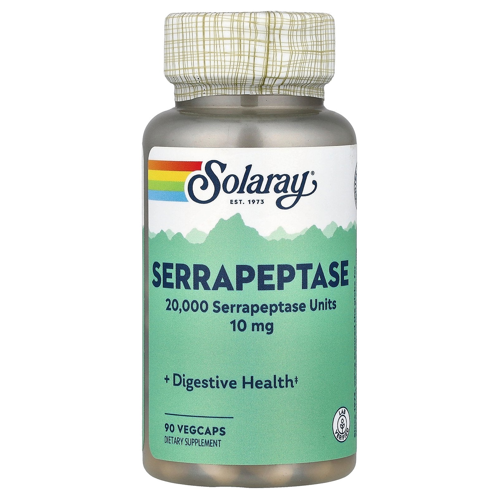 Solaray, Serrapeptase, 10 mg, 90 VegCaps