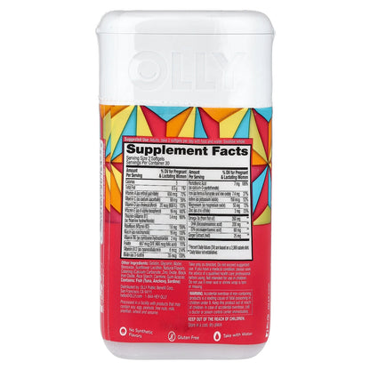 OLLY, Prenatal, Folic Acid + DHA , 60 Softgels