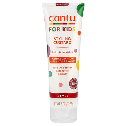 Cantu, For Kids, Styling Custard, For Curls, Coils & Waves, 8 oz (227 g)