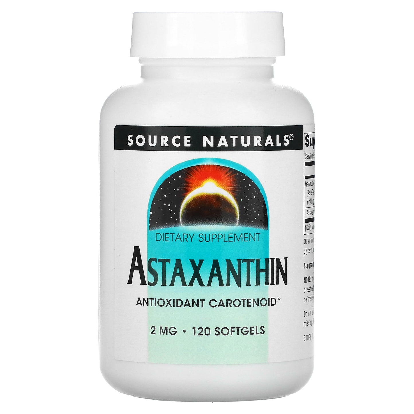 Source Naturals, Astaxanthin, 2 mg, 120 Softgels