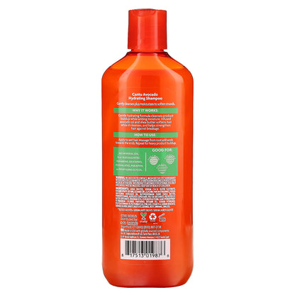 Cantu, Avocado Hydrating Shampoo, For Natural Curls, Coils & Waves, 13.5 fl oz (400 ml)