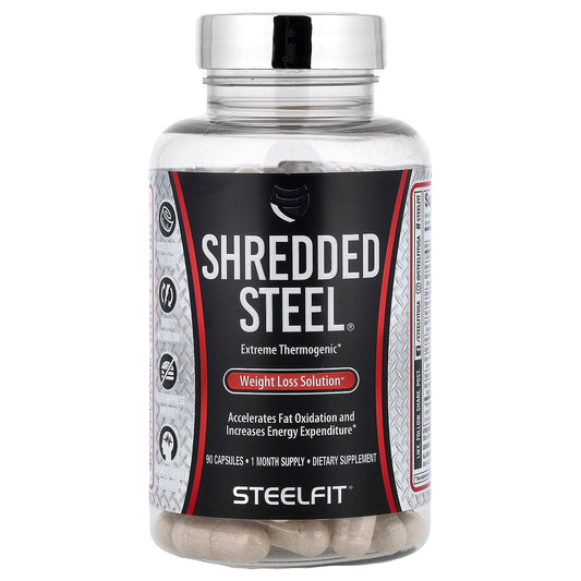 SteelFit, Shredded Steel®, Weight Loss Solution, 90 Capsules