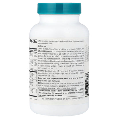 Source Naturals, Wellness ZincMunity™, 120 Vegetarian Capsules