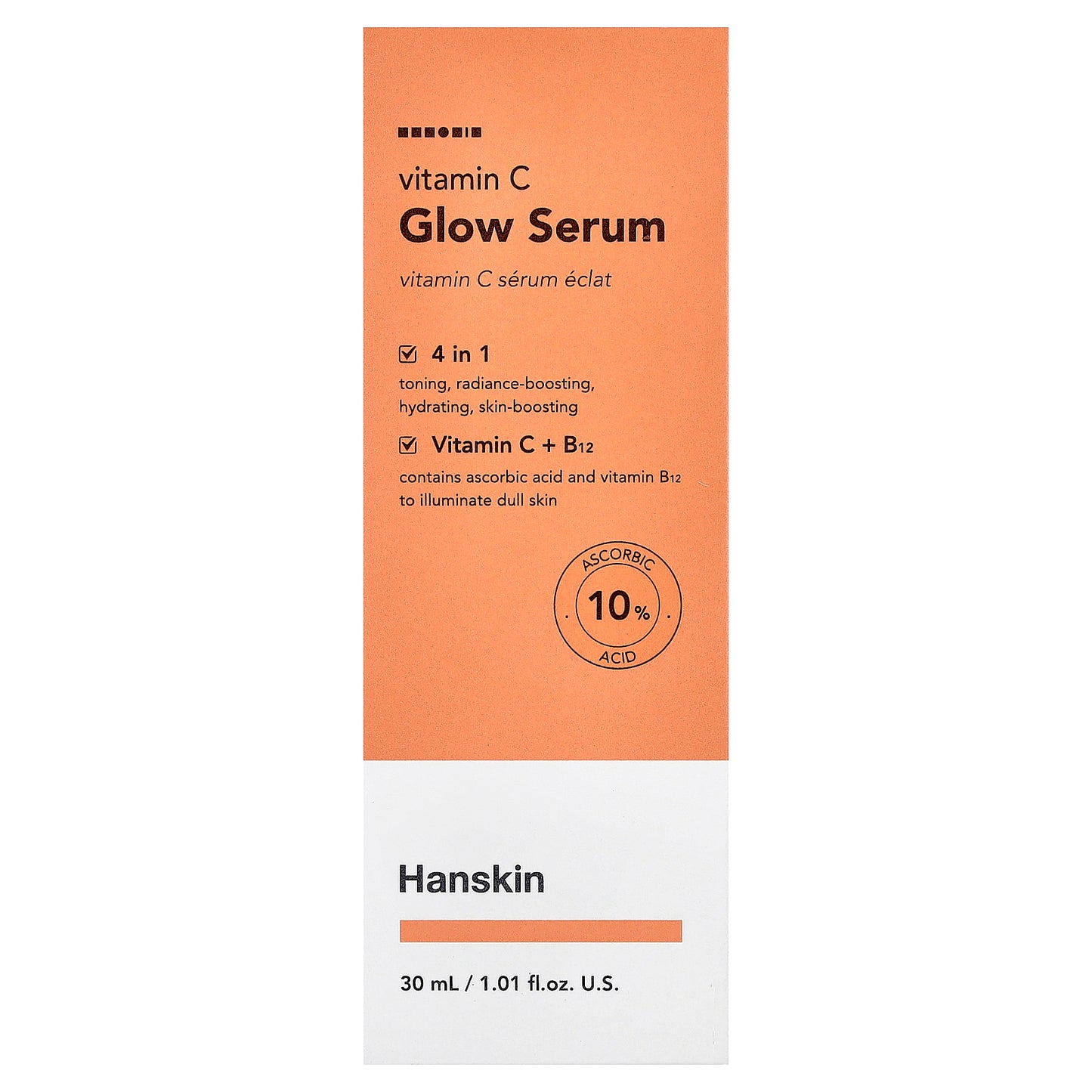 Hanskin, Vitamin C Glow Serum, 1.01 fl oz (30 ml)