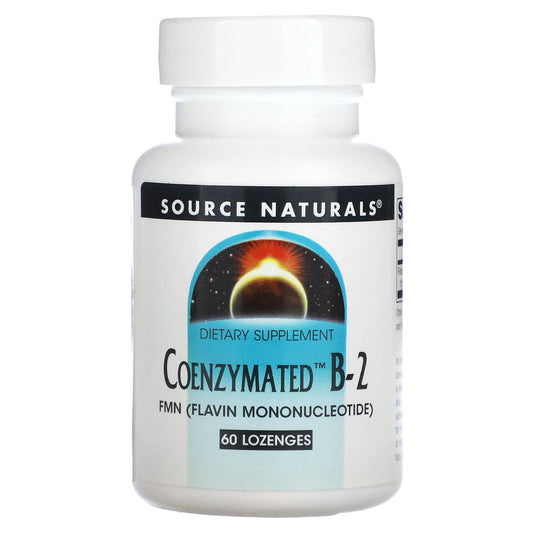 Source Naturals, Coenzymated B-2, 18 mg, 60 Lozenges