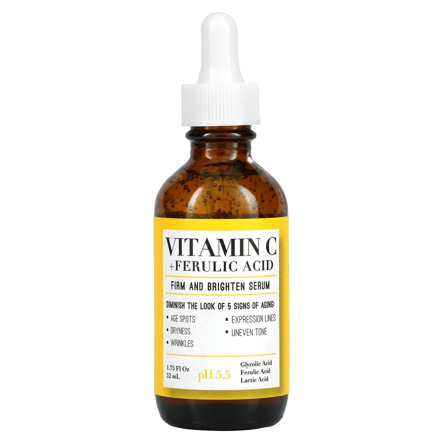 Medix 5.5, Vitamin C + Ferulic Acid, Firm and Brighten Serum, 1.75 fl oz (52 ml)