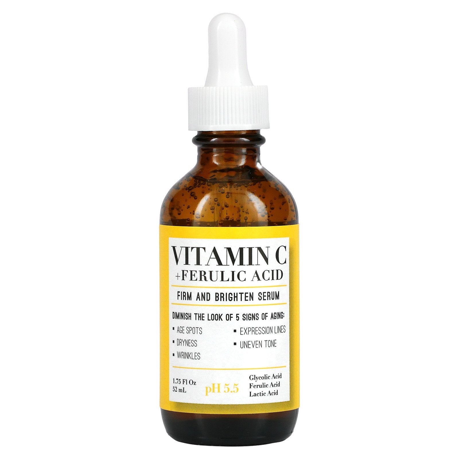 Medix 5.5, Vitamin C + Ferulic Acid, Firm and Brighten Serum, 1.75 fl oz (52 ml)