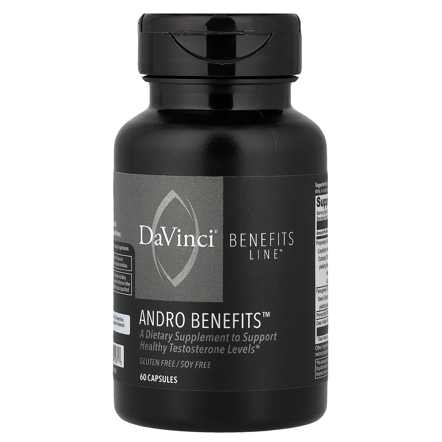 DaVinci Laboratories, Benefits Line™, Andro Benefits™, 60 Capsules
