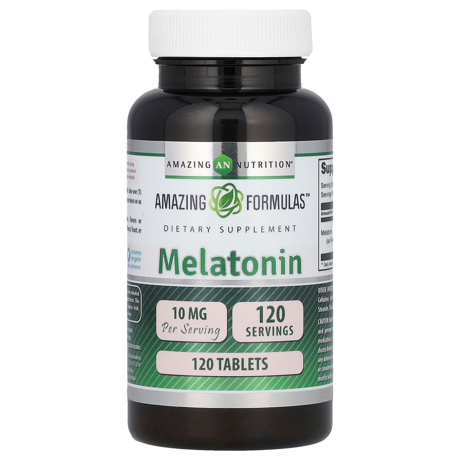 Amazing Nutrition, Melatonin, 10 mg , 120 Tablets