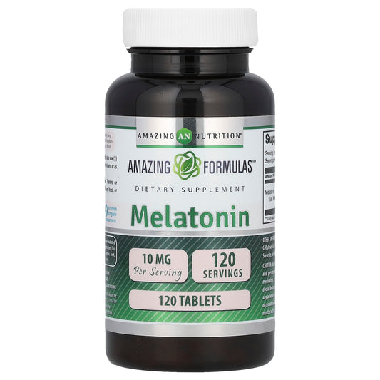 Amazing Nutrition, Melatonin, 10 mg , 120 Tablets