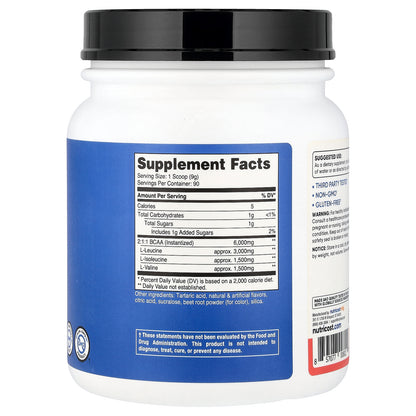 Nutricost, Performance, BCAA, Watermelon, 1.8 lb (810 g)